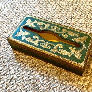 Italian Florentine Tissue Box